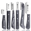 FJ Professional Stripping Knife kit (6 pieces set) for Dogs