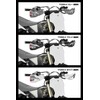 ZETA Racing Impact X3 Hand Guard, Black, Universal, Handlebar Clamp