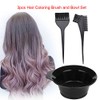 Kit de Cepillo y Tazón para Tinte de Cabello, 3
