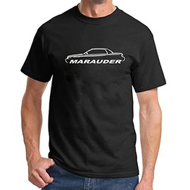2003 2004 Mercury Marauder Classic Outline Design Print Tshirt X-Large Black