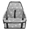 Bear Paw Pattern Pet Carrier Cage Washable Pet Car Travel