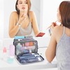 AiQInu Beauty Case da Viaggio, Borsa da Toilette da Viaggio