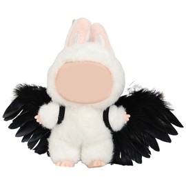 Mini Plüsch Puppen Kleidung Outfit nur Bekleidungs zubehör für 17cm Labubi (Puppen Nicht im Lieferumfang enthalten)