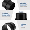 75mm Ducting Joiner Connector Pipe, 2PCS Round Duct Pipe Connector,