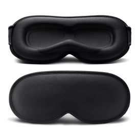 Zero Eye Pressure 3D Sleep Mask – 100% Blackout, Ergonomic & Ultra-Comfortable for Men & Women