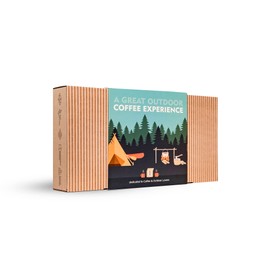 Gourmet Outdoor Coffee Gift Set for Men & Women - 14 World's Finest Single Origin Specialty & Organic Coffees in Innovative Brewers | Sampler Box for Coffee Lover to Brew & Enjoy Anytime, Anywhere