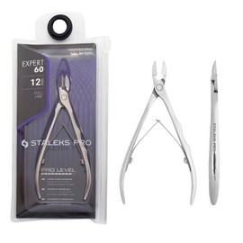 STALEKS PRO by Natury Nails Professional Nail Clippers 12 mm Special Pedicure Stainless Steel Expert 60-12
