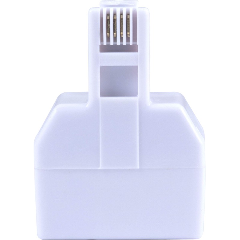 Power Gear Telephone Duplex Adapter, Home or Office, Compatible with