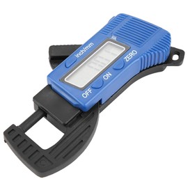 Digitale Dicke GAU GE-Messgerät Messwerkzeug 0-12,7 Mm Kohlefaser mit Großem LCD-Bildschirm für Papier-Leder-Metallschmuck