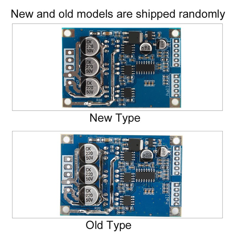 DC 12V‑36V 15A 500W Brushless Motor Controller Hall BLDC Driver