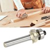 1/4in Shank Architectural Router Bit 4 Flute Round Corner Molding
