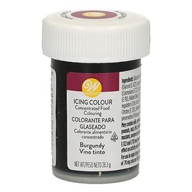 Wilton Burgundy Gel Icing Colour, 28.3 g