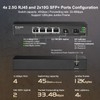 MokerLink 4 Port 2.5G Ethernet Switch with 2 Port 10G