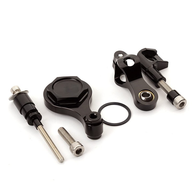 PROCNC Motorcycle CNC Aluminum Steering Damper Stabilizer Mounting Bracket Fit