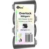 Pack of 4 Overlock Sewing Thread, Iron Grey, 2743 m,
