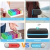 Monthly Pill Organizer 4 Times a Day, Pill Box Organizer