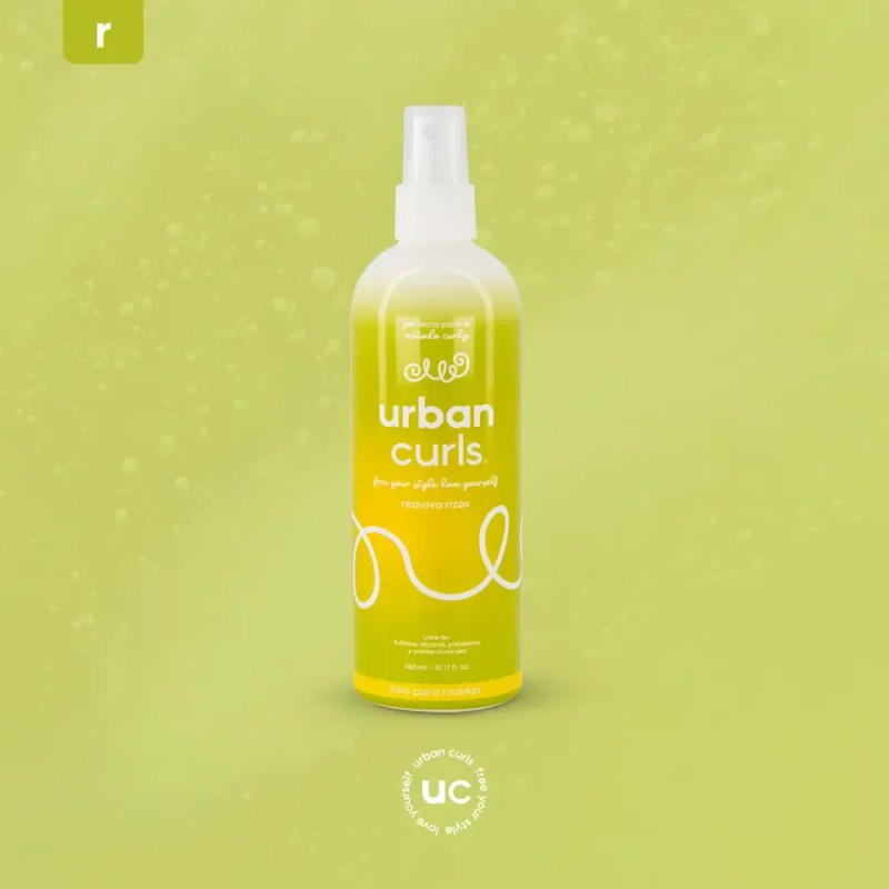 Urban Curls Tratamiento Activador De Rizos 360 Ml