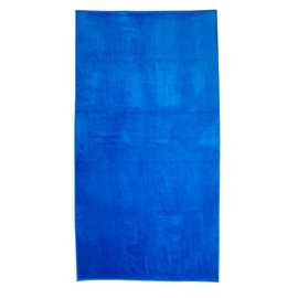Bahia Beach Towels Solid Velour Beach Towel, Royal Blue, 40" x 76"