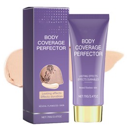Tattoo Cover Up Makeup, Leg Makeup to Cover Veins,Body Makeup for Legs Natural Gloss Waterproof No Transfer for Tattoo Cover Up Long Last,Body Coverage Perfector 2.5 Oz (Natural Radiance)