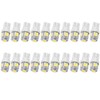JKLcom T10 194 LED Bulbs 20 Pack, White, Vehicle Light