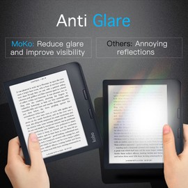 MoKo 2-Pack Matte Screen Protector Fits Kobo Libra Colour 7 Inches 2024/Kobo Libra 2 E-Reader 7" 2021, Premium PET Anti-Glare Screen Protective Film Screen Protector