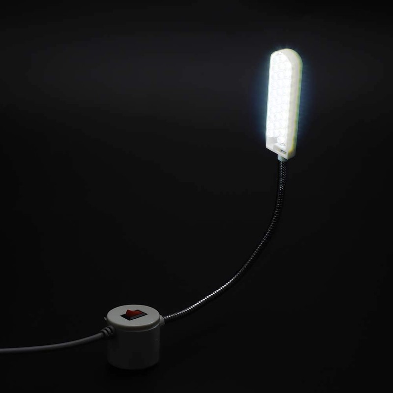 30 LEDs Sewing Machine Light Gooseneck Light Lamp with Magnetic