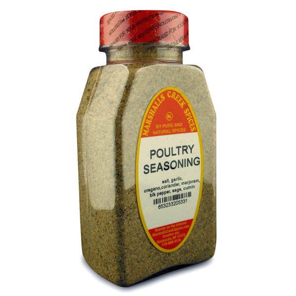 New Size Marshalls Creek Spices POULTRY SEASONING, 13 ounces