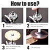 QCSTORE Angle Grinder Extension Connecting Rod Polishing Machine Angle Grinder