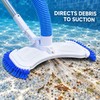 12 Inch Curved Pool Vacuum Head with Side and Bottom