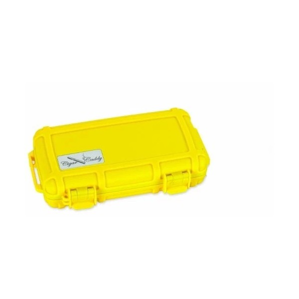 Cigar Caddy 5ct, safety yellow Protective Coating, ABS