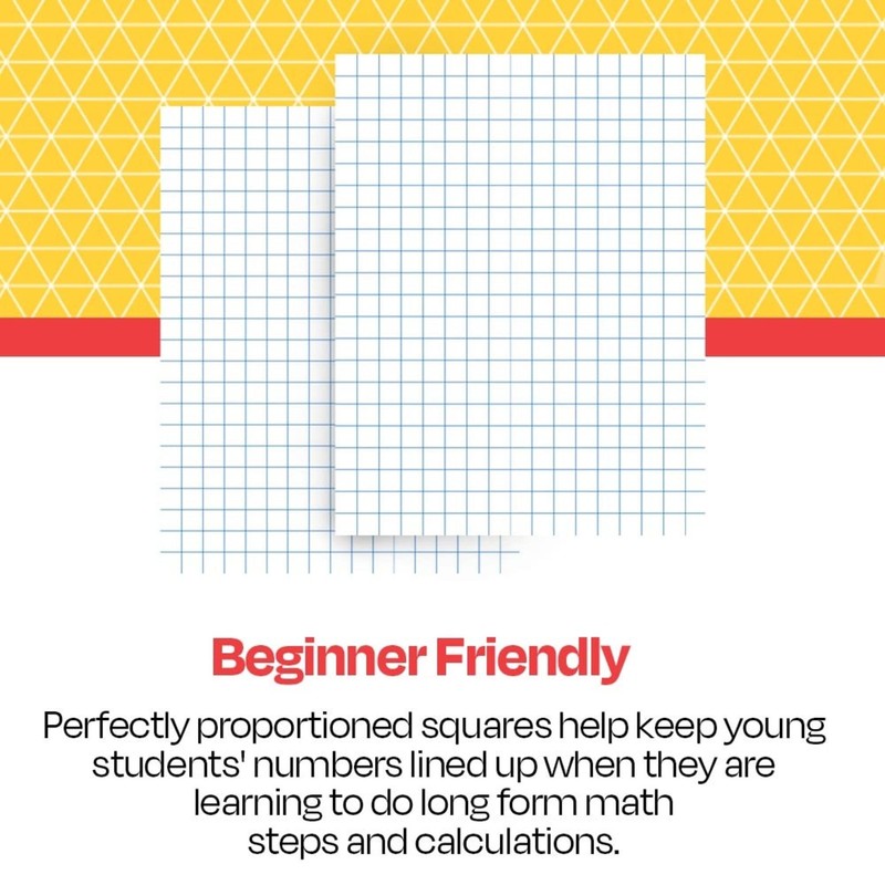 School Smart Graph Paper, 8-1/2 x 11 Inches, 1/10 Inch