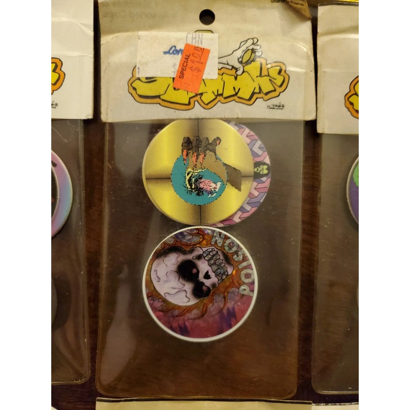 slammiz 1 Pack of Vintage Milk Caps with Vintage Slammer