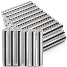 Pack of 30 5 mm x 45 mm Dowel Pins, 304 Stainless Steel Shelf Brackets, Cylinder Pins, Dowel Pins, Shelf Pins, Shelf Brackets, Shelf Supports Pins for Cabinets, Furniture, Shelf