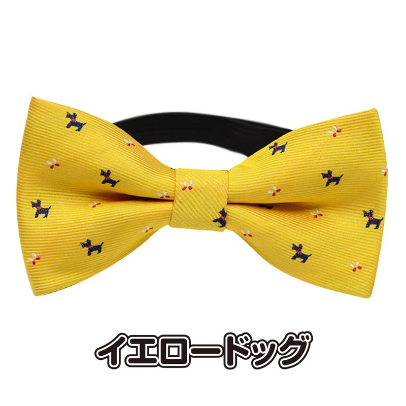 Shiawase Warehouse Bowtie, For Kids, Striped, Boys, Bowtie, One-Touch Kids,