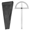 Angle Finder Carbon Steel Fastened Protractor with Scale Multifunctional Round