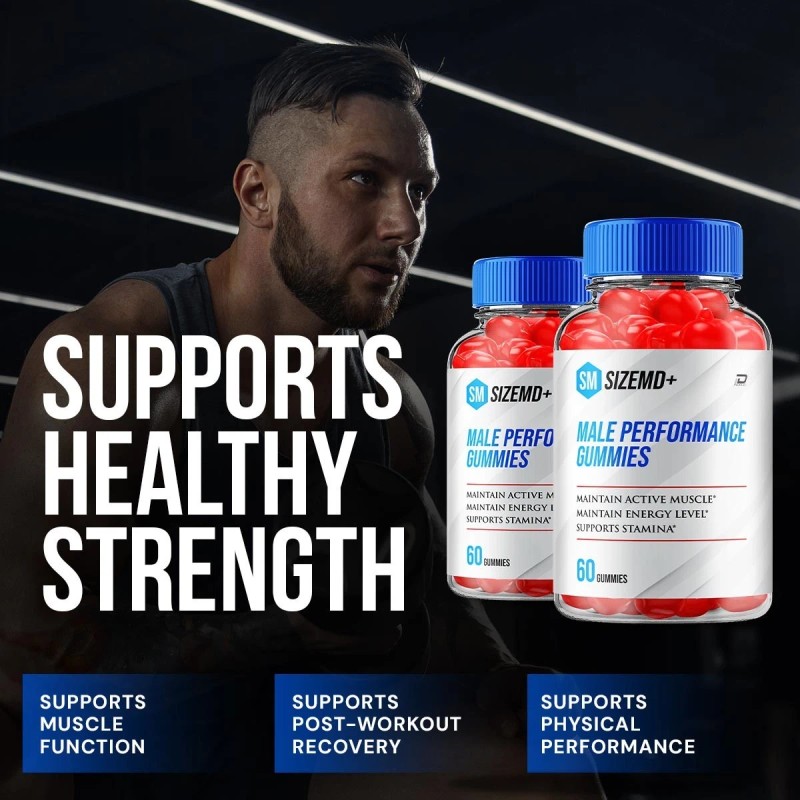 SizeMD+ (2 Pack) SizeMD+ Gummies for Men – Size MD+