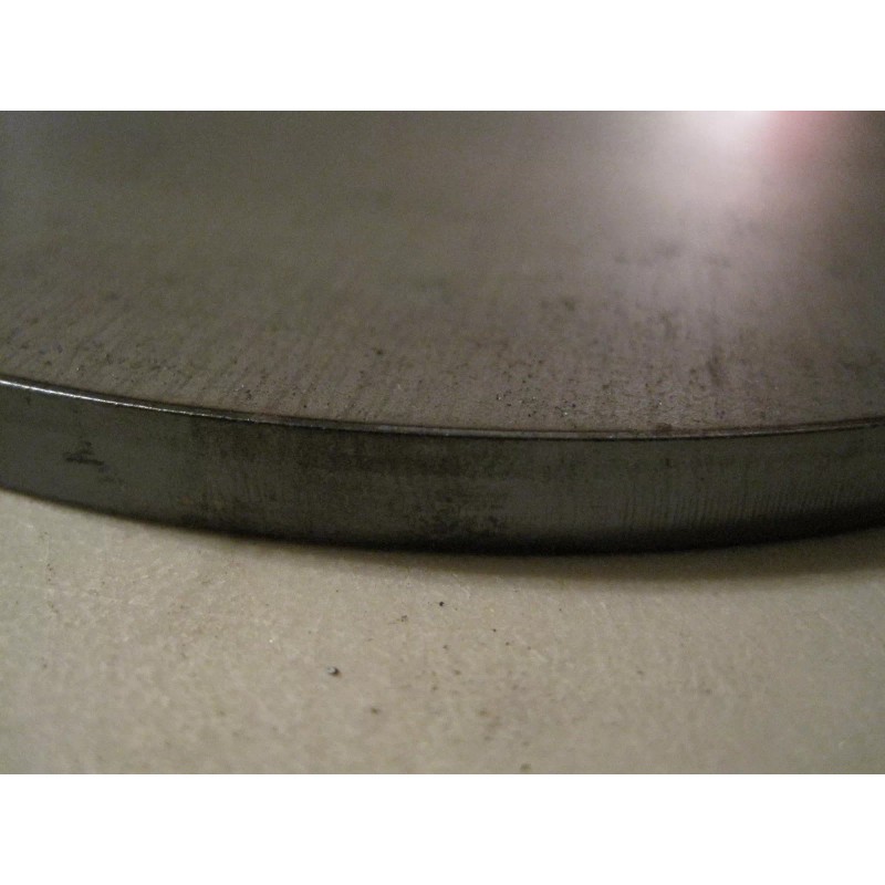 Synergy Steel Designs 1/4" Round Steel Plate, Disc, 2.00" Diameter,