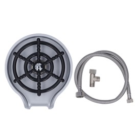 Faucet Bottle Washer High Pressure 5 Hole Nozzle Automatic Glass Rinser with 80cm Hose for Kitchen   3/8 Thread Diameter 16mm