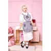 Party City Women's Heart Ruffle Apron, Cosplay, Gingham Plaid, Pink