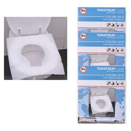 VNEST® 30PCS Disposable Toilet Seat Covers – Flushable, Hygienic and 100% Biodegradable Travel Essential for Adults, Pregnant Women & Kids –Ideal for Public Restrooms, Kids Potty Training & Travel