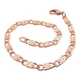 Copper Anklets CA606G - 3/16" wide - Available in 8 to 12 inch lengths - Choose your length below: (10 inch length)