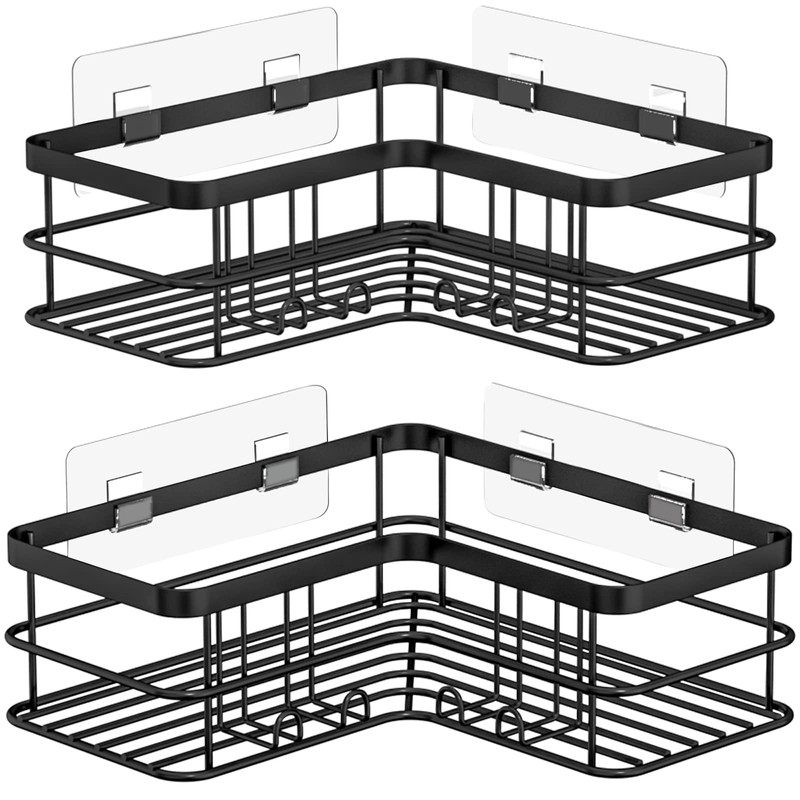 Yazoni Shower Shelf No Drilling Pack of 2 - Shower