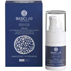 BasicLab Serum with Trehalose 10% and 5% Peptide, 15 ml