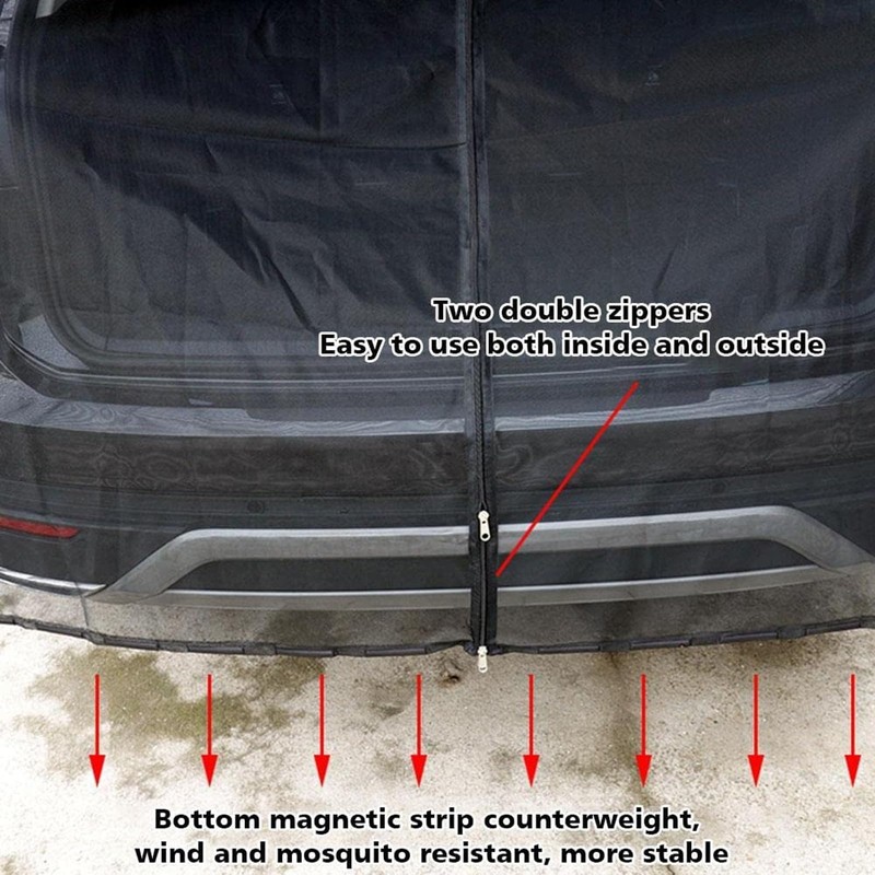 Wing Door Boot Cover, Sun Protection, 170 x 140 cm,