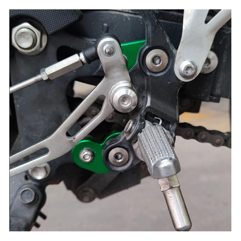 Motorcycle Backstep Adjuster for Kawasaki Ninja 250 Ninja 400 (2018-2023)