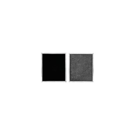 American Metal Filter Aluminum/Carbon Range Hood Filter - 8 15/16 X 10 1/2 X 3/32 Inches, W/ 3/8" Basket Shape, Pack of 2