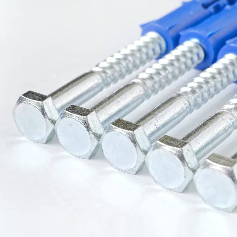 sourcing map Hex Head Lag Screws Bolts, 10pcs 5/16" x