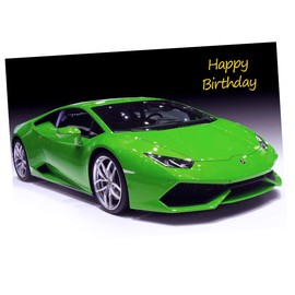Car Birthday Card