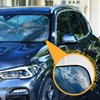 Windshield Sun Shade Cute Shark Blue Ocean Wave Front Window