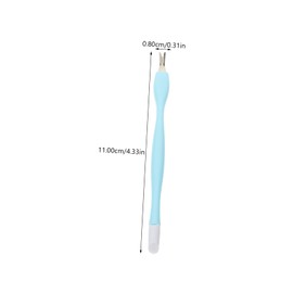 FRCOLOR 15Pcs Dual Ended Dead Skin Forks Cuticle Trimmers Durable Nail Art Tools for Manicure and Pedicure Easy to Use Travel Friendly